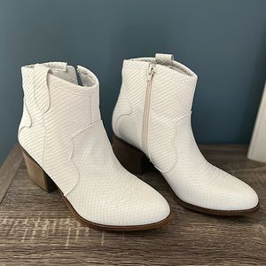 White western booties